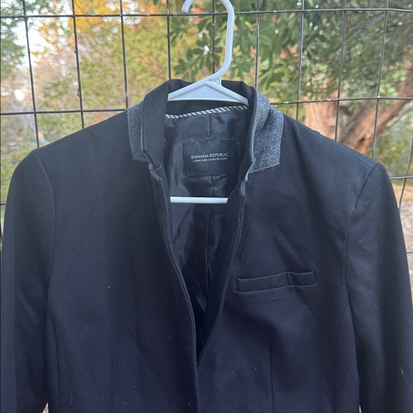 Banana Republic Black Long & Lean Blazer - Picture 2 of 7